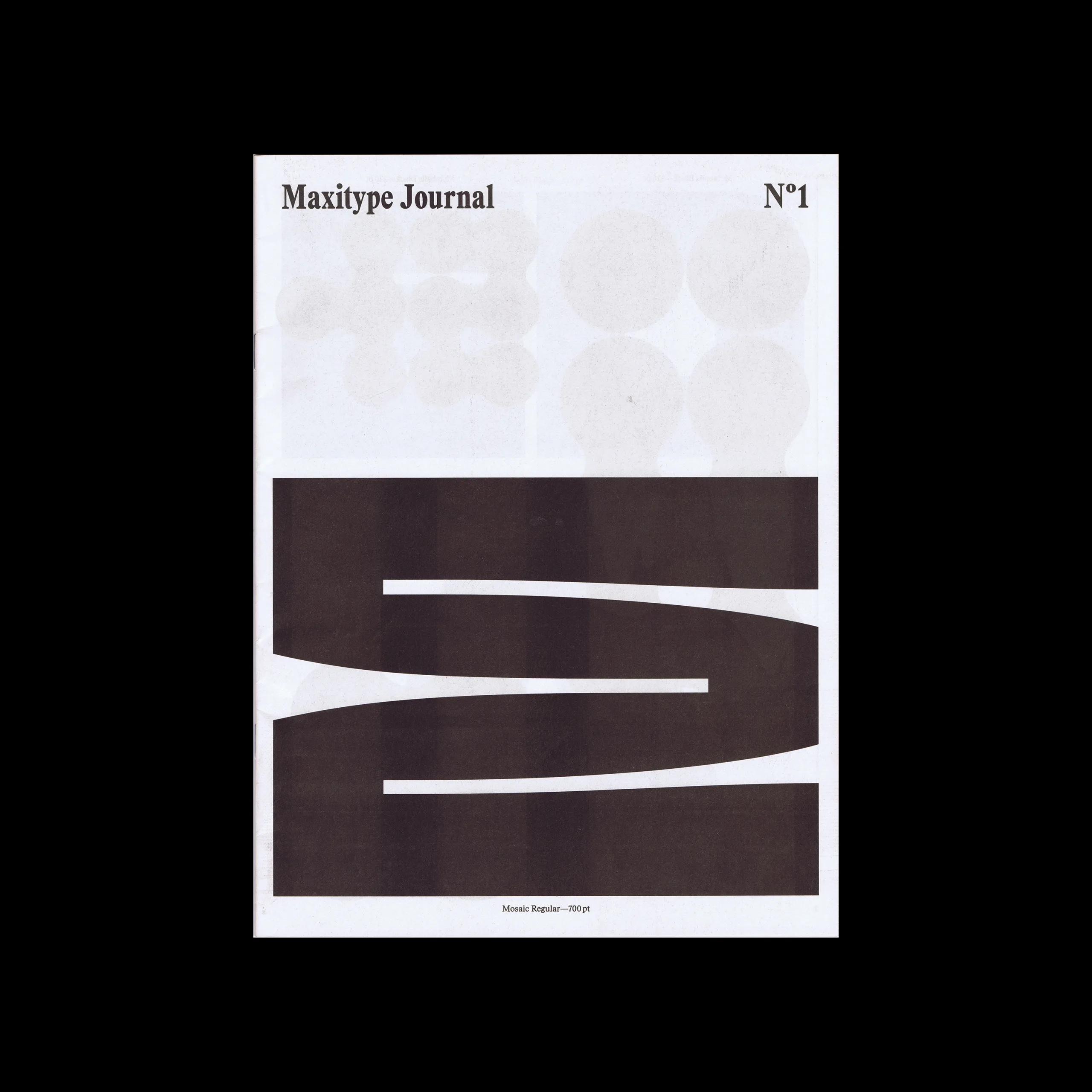 Maxitype Journal, No. 1, Maxitype, 2024 